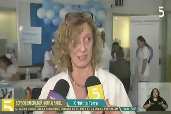 Canal 5: Cobertura Día de la Diabetes