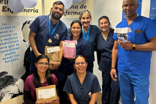 Actividad del Dpto. de Enfermería en reconocimiento a sus funcionarios